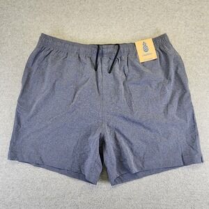NEW Chubbies The Amphibious Shorts Mens XL Gray Hybrid Swim Gym 5.5" Inseam